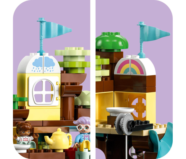 LEGO DUPLO 10993 Domek na drzewie 3 w 1 - 1091436 - zdjęcie 6